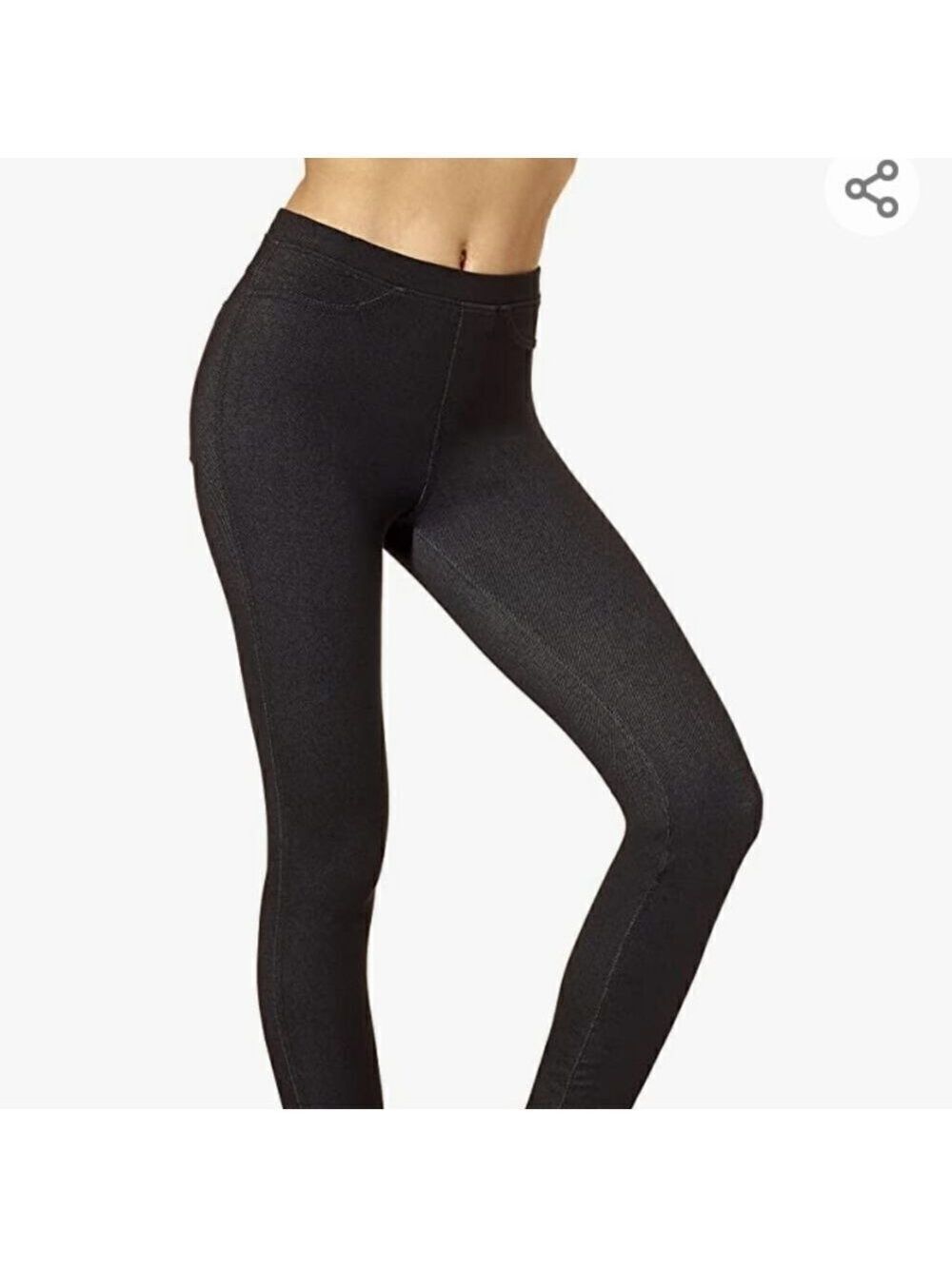  No Nonsense Women's Stretch Denim Legging NWT Size XL